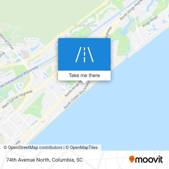 Mapa de 74th Avenue North