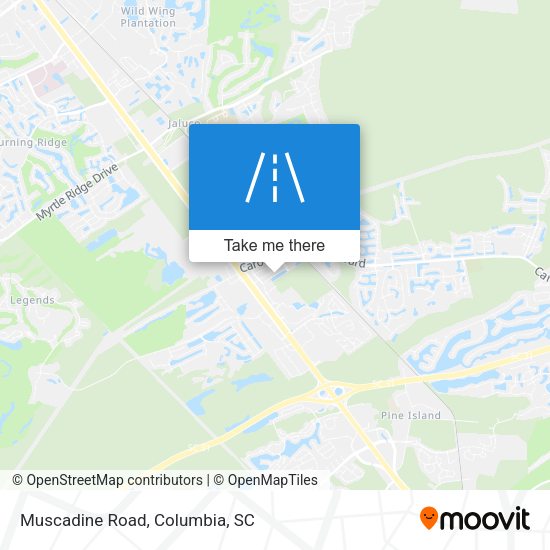 Mapa de Muscadine Road