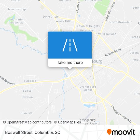 Mapa de Boswell Street