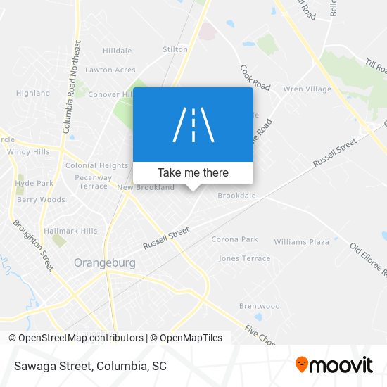 Sawaga Street map