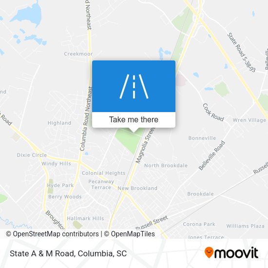 Mapa de State A & M Road