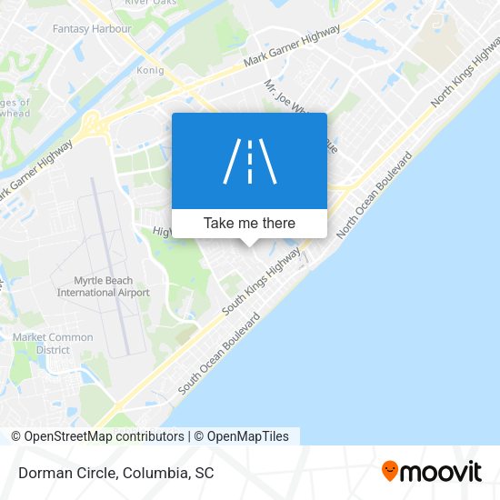 Mapa de Dorman Circle