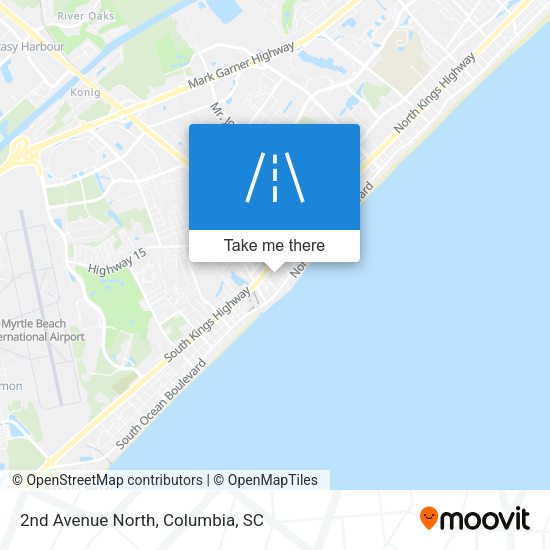 Mapa de 2nd Avenue North