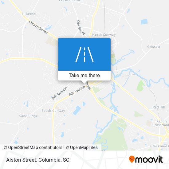 Mapa de Alston Street