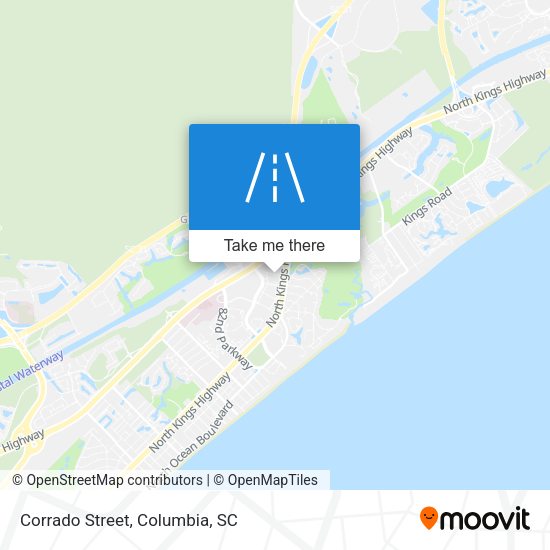 Mapa de Corrado Street