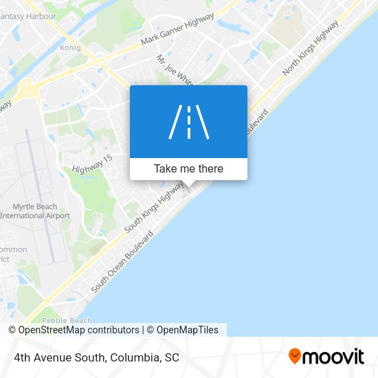 Mapa de 4th Avenue South