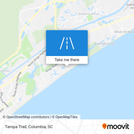 Tampa Trail map