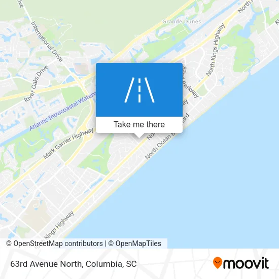 63rd Avenue North map