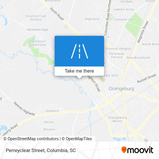 Mapa de Perreyclear Street