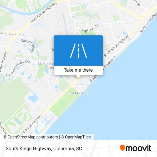 Mapa de South Kings Highway