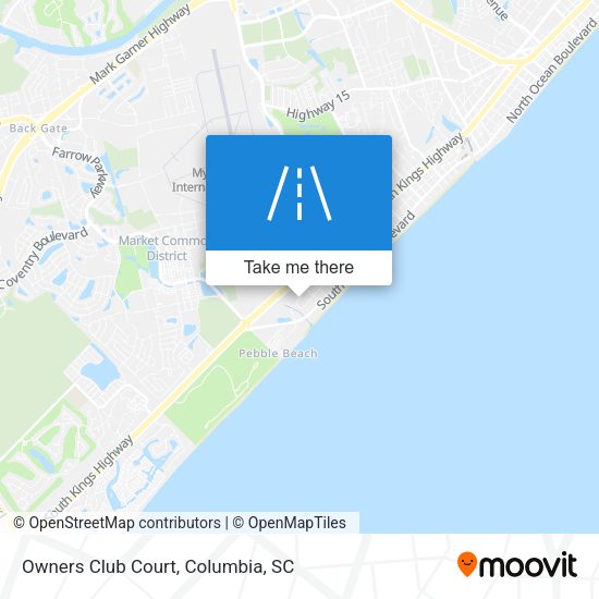 Owners Club Court map