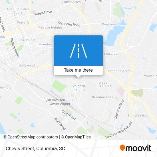 Mapa de Chevis Street