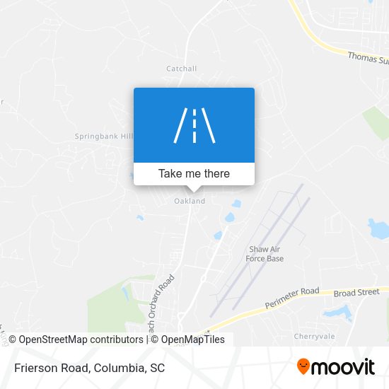 Mapa de Frierson Road