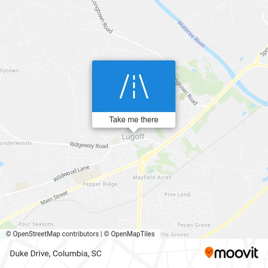 Duke Drive map