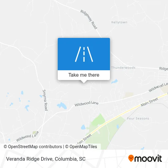 Veranda Ridge Drive map