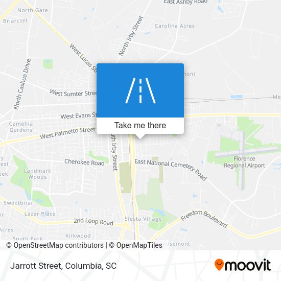 Mapa de Jarrott Street