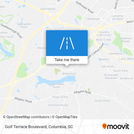 Mapa de Golf Terrace Boulevard