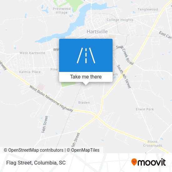 Mapa de Flag Street