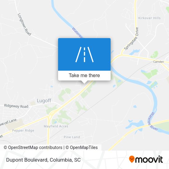 Mapa de Dupont Boulevard
