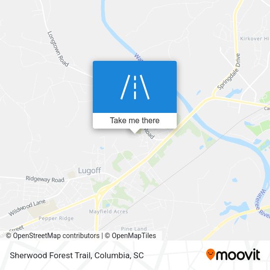 Mapa de Sherwood Forest Trail