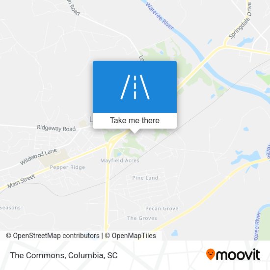 Mapa de The Commons