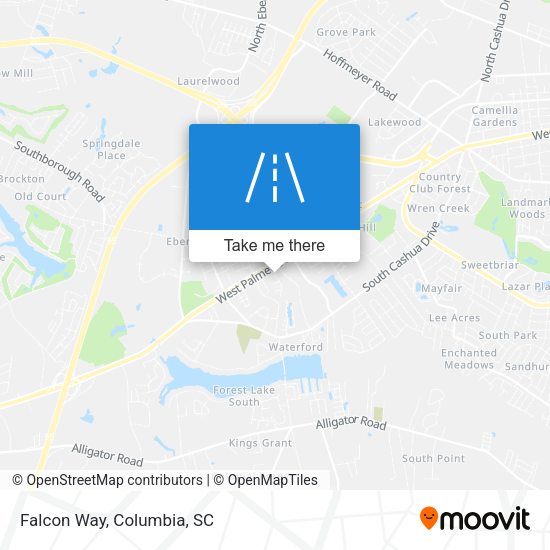 Mapa de Falcon Way