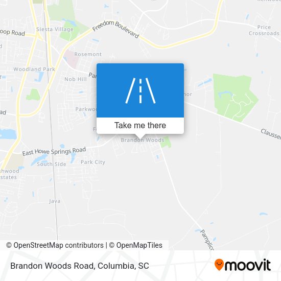 Brandon Woods Road map