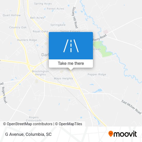 Mapa de G Avenue