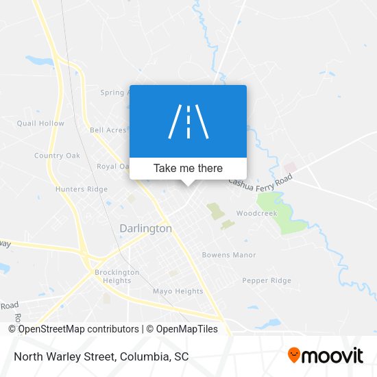 North Warley Street map