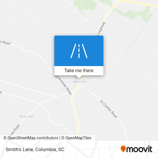 Mapa de Smith's Lane