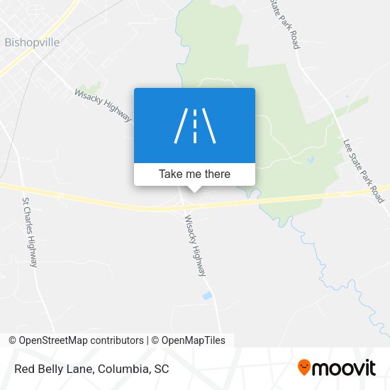Mapa de Red Belly Lane