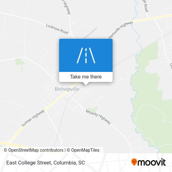 Mapa de East College Street