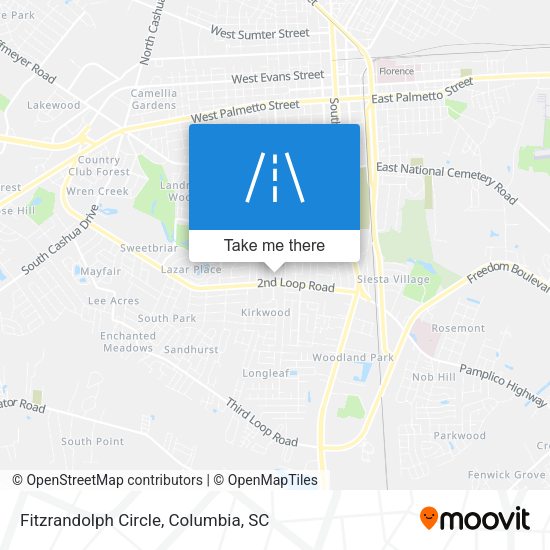 Fitzrandolph Circle map