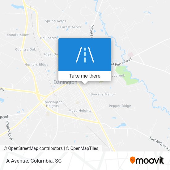 Mapa de A Avenue