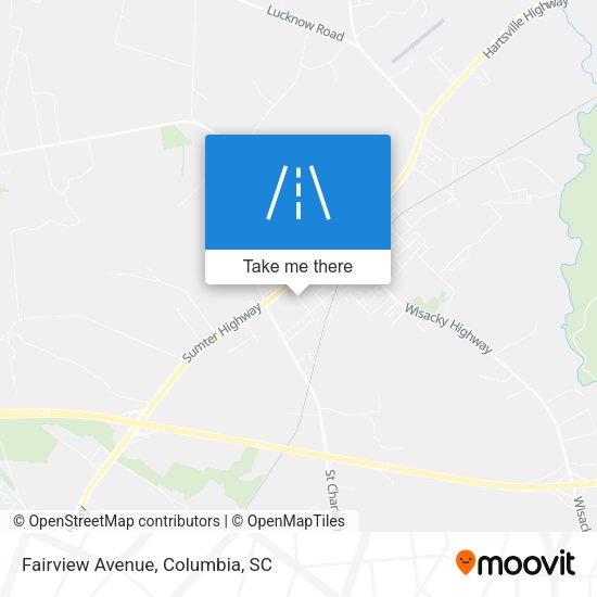 Fairview Avenue map