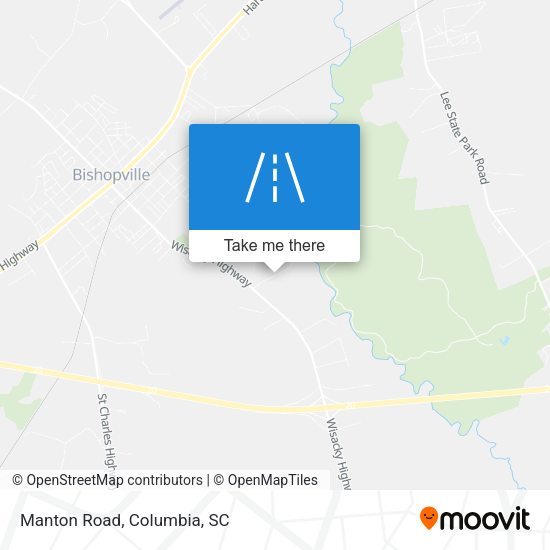 Manton Road map