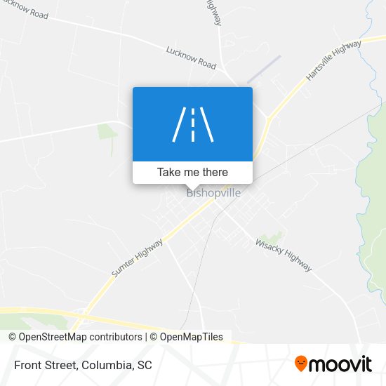 Mapa de Front Street