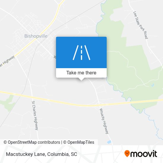 Mapa de Macstuckey Lane