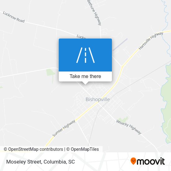Mapa de Moseley Street