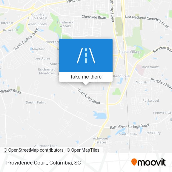Providence Court map