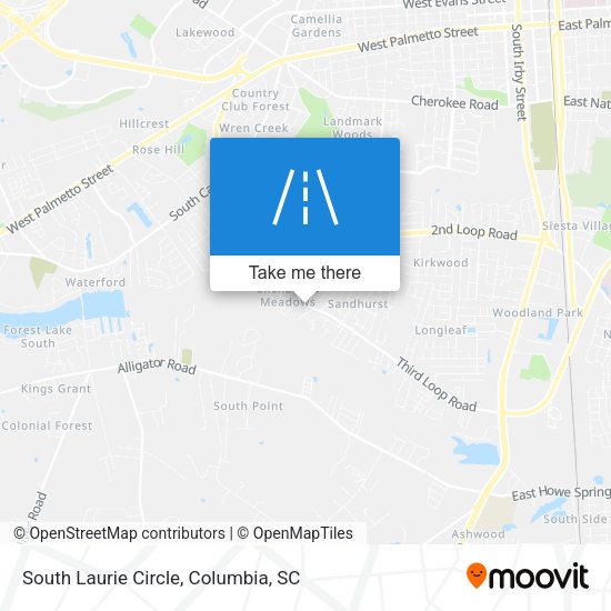 Mapa de South Laurie Circle