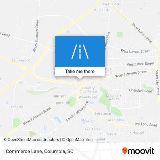 Mapa de Commerce Lane