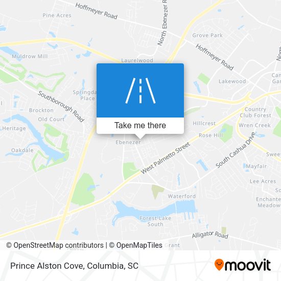 Mapa de Prince Alston Cove