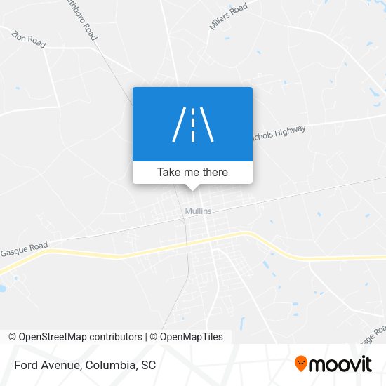 Mapa de Ford Avenue