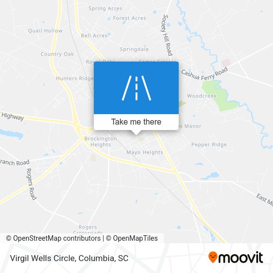 Virgil Wells Circle map