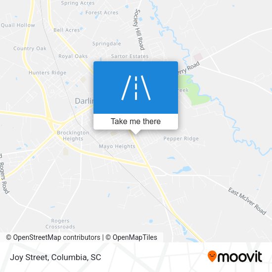 Mapa de Joy Street