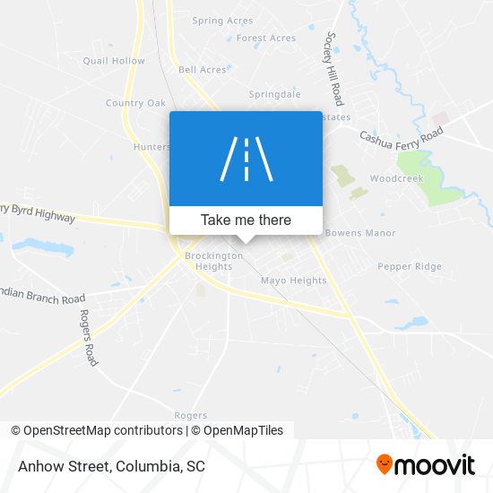 Anhow Street map