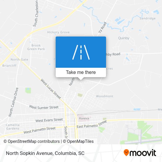 Mapa de North Sopkin Avenue