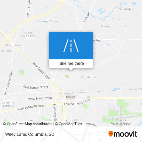 Mapa de Wiley Lane