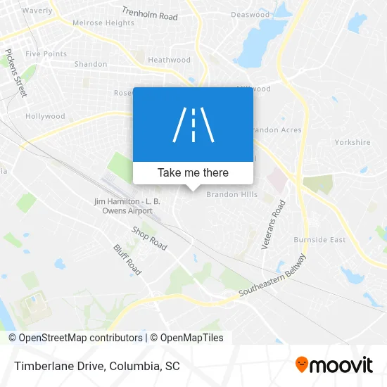 Timberlane Drive map
